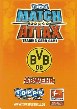 2010-11 Topps Match Attax Bundesliga #346 Mats Hummels Back