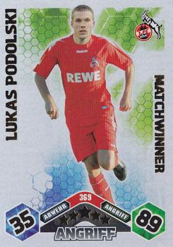 2010-11 Topps Match Attax Bundesliga #369 Lukas Podolski Front