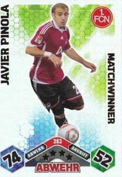 2010-11 Topps Match Attax Bundesliga #383 Javier Pinola Front