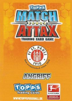 2010-11 Topps Match Attax Bundesliga #386 Gerald Asamoah Back