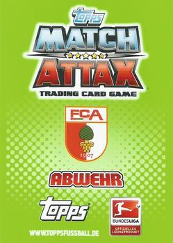 2011-12 Topps Match Attax Bundesliga #2 Axel Bellinghausen Back
