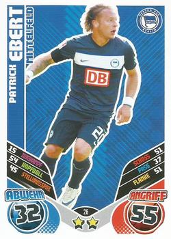 2011-12 Topps Match Attax Bundesliga #26 Patrick Ebert Front
