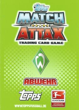 2011-12 Topps Match Attax Bundesliga #38 Sebastian Prodl Back