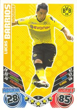 2011-12 Topps Match Attax Bundesliga #72 Lucas Barrios Front