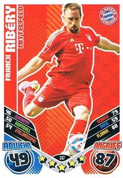 2011-12 Topps Match Attax Bundesliga #247 Franck Ribery Front