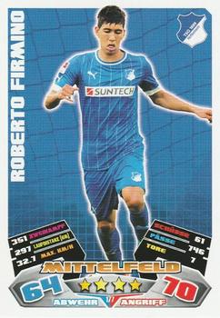 2012-13 Topps Match Attax Bundesliga #177 Roberto Firmino Front