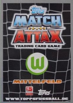 2012-13 Topps Match Attax Bundesliga Extra #386 Julian Schieber Back