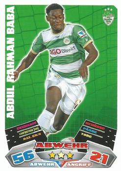 2012-13 Topps Match Attax Bundesliga Extra #397 Abdul Rahman Baba Front