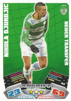 2012-13 Topps Match Attax Bundesliga Extra #399 Nikola Djurdjic Front