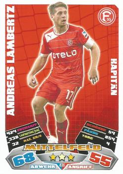 2012-13 Topps Match Attax Bundesliga Extra #436 Andreas Lambertz Front