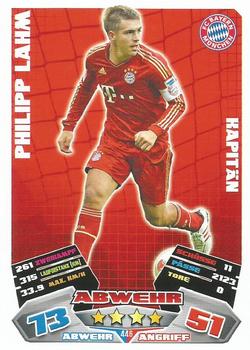 2012-13 Topps Match Attax Bundesliga Extra #446 Philipp Lahm Front