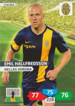 2013-14 Panini Adrenalyn XL Calciatori #114 Emil Hallfredsson Front