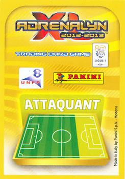 2012-13 Panini Adrenalyn XL (French) #75 Sidney Govou Back