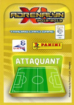 2012-13 Panini Adrenalyn XL (French) #94 Salomon Kalou Back