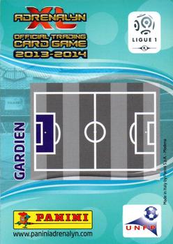 2013-14 Panini Adrenalyn XL Ligue 1 #GDB-3 Cedric Carrasso Back