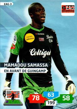 2013-14 Panini Adrenalyn XL Ligue 1 #EAG-3 Mamadou Samassa Front