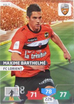 2013-14 Panini Adrenalyn XL Ligue 1 #FCL-7 Maxime Barthelme Front