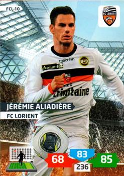 2013-14 Panini Adrenalyn XL Ligue 1 #FCL-10 Jeremie Aliadiere Front