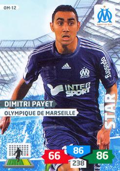 2013-14 Panini Adrenalyn XL Ligue 1 #OM-12 Dimitri Payet Front