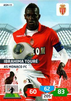 2013-14 Panini Adrenalyn XL Ligue 1 #ASM-11 Ibrahima Toure Front