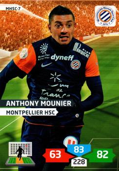 2013-14 Panini Adrenalyn XL Ligue 1 #MHSC-7 Anthony Mounier Front