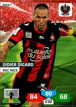 2013-14 Panini Adrenalyn XL Ligue 1 #OGCN-7 Didier Digard Front