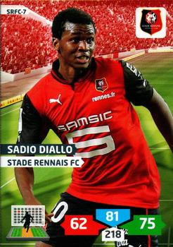 2013-14 Panini Adrenalyn XL Ligue 1 #SRFC-7 Sadio Diallo Front