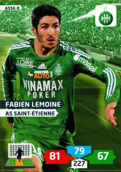 2013-14 Panini Adrenalyn XL Ligue 1 #ASSE-9 Fabien Lemoine Front