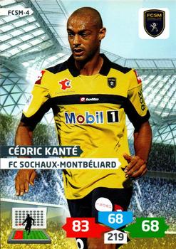 2013-14 Panini Adrenalyn XL Ligue 1 #FCSM-4 Cedric Kante Front