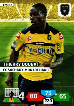 2013-14 Panini Adrenalyn XL Ligue 1 #FCSM-8 Thierry Doubai Front