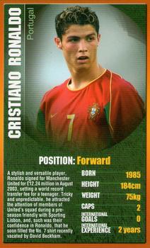 2004 Top Trumps European Football Stars #NNO Cristiano Ronaldo Front