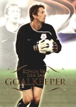 2011 Futera UNIQUE World Football #010 Edwin Van Der Sar Front