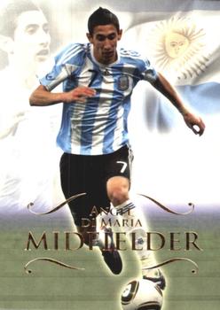 2011 Futera UNIQUE World Football #071 Angel Di Maria Front