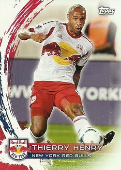 2014 Topps MLS #100 Thierry Henry Front