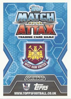 2013-14 Topps Match Attax Premier League - Preview Variations #360 Andy Carroll Back