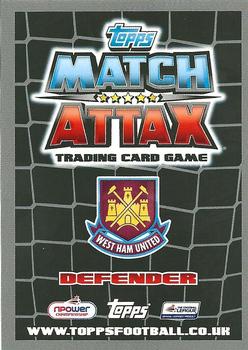 2011-12 Topps Match Attax Championship #258 Winston Reid Back