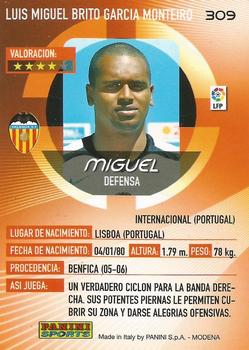 2006-07 Panini Megacracks #309 Miguel Back