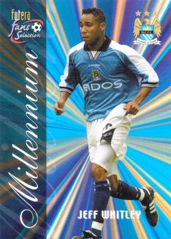 2000 Futera Fans Selection Manchester City #8 Jeff Whitley Front