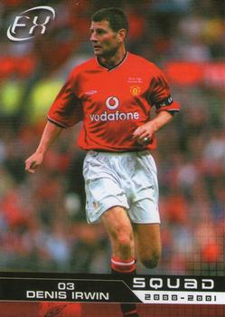 2001 Futera Manchester United FX #10 Denis Irwin Front