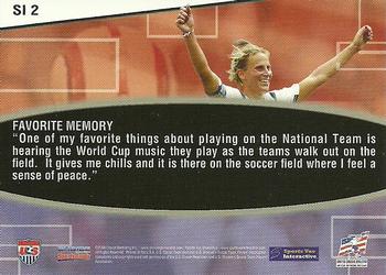 2004 Choice US Women's National Soccer Team - 91ers #SI2 Kristine Lilly Back