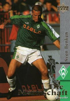 1997 Upper Deck Werder Bremen Box Set #12 Sven Benken Front