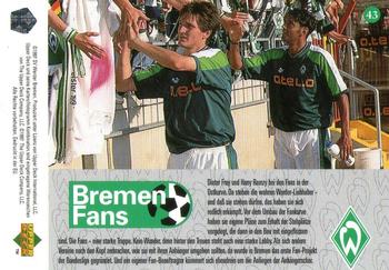 1997 Upper Deck Werder Bremen Box Set #43 EinestarkeTruppe Back