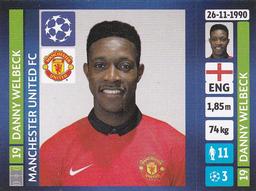 2013-14 Panini UEFA Champions League Stickers #18 Danny Welbeck Front
