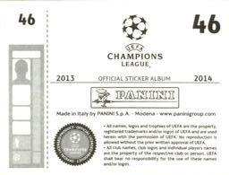 2013-14 Panini UEFA Champions League Stickers #46 Roberto Hilbert Back