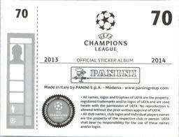 2013-14 Panini UEFA Champions League Stickers #70 David Zurutuza Back