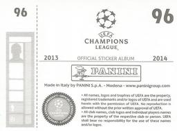 2013-14 Panini UEFA Champions League Stickers #96 Asier Illarramendi Back
