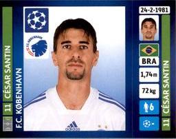 2013-14 Panini UEFA Champions League Stickers #145 Cesar Santin Front