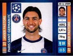 2013-14 Panini UEFA Champions League Stickers #179 Javier Pastore Front