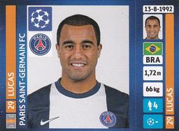 2013-14 Panini UEFA Champions League Stickers #187 Lucas Front