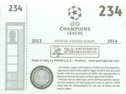 2013-14 Panini UEFA Champions League Stickers #234 Franck Ribery Back